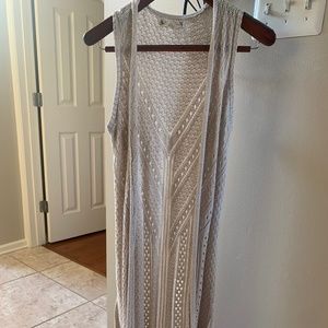 Women ankle length over sweater